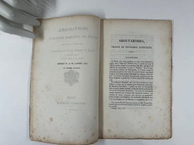 Sroutabodha, traité de prosodie sanscrite, composé par Kâlidâsa, publié et traduit par M. Ed. Lancereau