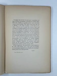 Histoire d'un sept irlandais : Les Macnamara