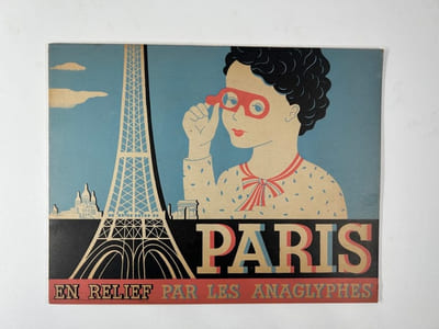 Paris en relief par les anaglyphes