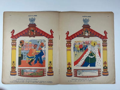 (RUSSIE-TZARISME) L'Assiette au Beurre N°448. 30 octobre 1909. S. M. NICOLAS II. SON OEUVRE, SA FAMILLE d'après les documents de W. L. Bourtzeff