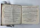 Nouveau dictionnaire portatif des langues fran&ccedil;oise et angloise ; contenant tous les mots dont l'usage est autoris&eacute; par les meilleurs auteurs. ...