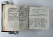 Nouveau dictionnaire portatif des langues françoise et angloise ; contenant tous les mots dont l'usage est autorisé par les meilleurs auteurs. Huitième édition, revue avec soin sur la dernière donnée à Londres, & augmentée ... ainsi que de la liste des termes de marine & de guerre à l'usage de messieurs les officiers. Par J. S. Charrier.  par Thomas NUGENT - Image 5