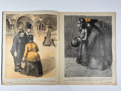 L'Assiette au Beurre . La petite ville, N°2: Au pays noir.  N°134 24 octobre 1903, 