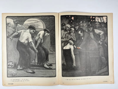 L'Assiette au Beurre . La petite ville, N°2: Au pays noir.  N°134 24 octobre 1903, 