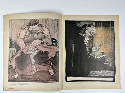 L'Assiette au Beurre N°146. Les dames n'entrent pas ici.  Par Geo-Dupuis. 16 Janvier 1904.