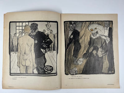 L'Assiette au Beurre N°146. Les dames n'entrent pas ici.  Par Geo-Dupuis. 16 Janvier 1904.
