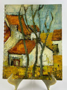 Etablissements Nicolas. Liste Des Grands Vins Fins 1962 Sous le signe de l'état de la Saint-Martin - Peintures de Minaux par Peintures de André MINAUX. - Image 1