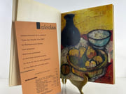 Etablissements Nicolas. Liste Des Grands Vins Fins 1962 Sous le signe de l'état de la Saint-Martin - Peintures de Minaux par Peintures de André MINAUX. - Image 2
