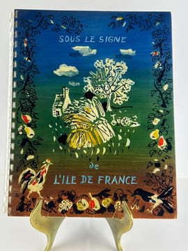 ETABLISSEMENTS NICOLAS. Liste des grands vins fins 1956. Sous le signe de l'Ile-de-France. . ETABLISSEMENTS NICOLAS. Peintures de Roland OUDOT.