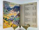 ETABLISSEMENTS NICOLAS. Liste des grands vins fins 1958. Sous le Signe du Soleil (Provence).. ETABLISSEMENTS NICOLAS. Peintures de Roger LIMOUSE.
