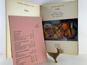 ETABLISSEMENTS NICOLAS. Liste des grands vins fins 1955 Sous le signe des "Still Life" (vies silencieuses) par ETABLISSEMENTS NICOLAS. Peintures d'André MARCHAND. - Image 2