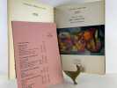 ETABLISSEMENTS NICOLAS. Liste des grands vins fins 1955 Sous le signe des "Still Life" (vies silencieuses). ETABLISSEMENTS NICOLAS. Peintures d'Andr&eacute; ...