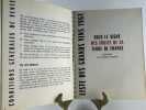 ETABLISSEMENTS NICOLAS. Liste des grands vins fins 1961 Sous le signe des fruits de la terre de France.. ETABLISSEMENTS NICOLAS. Peintures de Georges ...