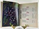 ETABLISSEMENTS NICOLAS. Liste des grands vins fins 1961 Sous le signe des fruits de la terre de France.. ETABLISSEMENTS NICOLAS. Peintures de Georges ...