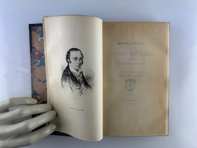 Oeuvres poétiques de André Chénier publiées avec une introduction et des notes par Eugène Manuel. 