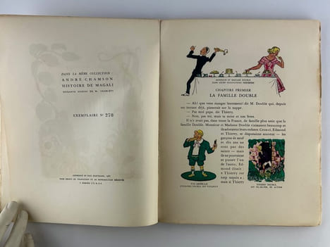 Patapoufs et Filifers. 75 dessins de Jean Bruller. Edition originale, comportant un envoi autographe signé d'André Maurois. . André MAUROIS - Jean ...