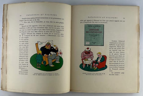 Patapoufs et Filifers. 75 dessins de Jean Bruller. Edition originale, comportant un envoi autographe signé d'André Maurois. . André MAUROIS - Jean ...