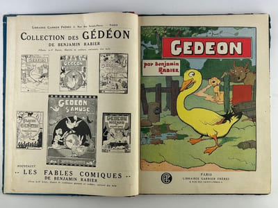 Gédéon. Ediiton originale. Suivi de Roudoudou et Alfred en liberté.