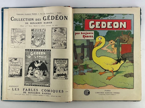 Gédéon. Ediiton originale. Suivi de Roudoudou et Alfred en liberté.. Benjamin Rabier