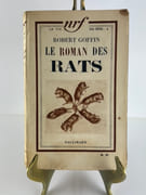 Le roman des rats. Exemplaire du service de presse.  par Robert GOFFIN - Image 1