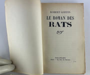 Le roman des rats. Exemplaire du service de presse.  par Robert GOFFIN - Image 2
