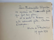 Les Fêtes douloureuses. Quatre visages de Jack Michael REG. Signé.  par André de NICOLAI (1910-1936) - Image 1