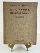 Les Fêtes douloureuses. Quatre visages de Jack Michael REG. Signé.  par André de NICOLAI (1910-1936) - Image 2