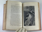 Le monde enchanté, choix de douze contes de fées. Précédé d'une histoire des fées et de la littérature féérique en France, par M. de Lescure. Ouvrage orné de 37gravures d'après les dessins de A. Gaillard. La Belle au Bois dormant. Cendrillon. Le Petit Poucet. L'Adroite Princesse. L'Oiseau Bleu. La Biche au Bois. La Chatte Blanche. Fleur d'Epine. La Bonne Femme. Cadichon. La Belle et la Bête. La Fée aux Nèfles. par Perrault, Mlle L'Héritier, Mme d'Aulnoy, Mlle de La Force, Le Comte de Caylus, Mme Leprince de Beaumont. Illustrations de A. GAILLARD - Image 12