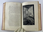 Le monde enchanté, choix de douze contes de fées. Précédé d'une histoire des fées et de la littérature féérique en France, par M. de Lescure. Ouvrage orné de 37gravures d'après les dessins de A. Gaillard. La Belle au Bois dormant. Cendrillon. Le Petit Poucet. L'Adroite Princesse. L'Oiseau Bleu. La Biche au Bois. La Chatte Blanche. Fleur d'Epine. La Bonne Femme. Cadichon. La Belle et la Bête. La Fée aux Nèfles. par Perrault, Mlle L'Héritier, Mme d'Aulnoy, Mlle de La Force, Le Comte de Caylus, Mme Leprince de Beaumont. Illustrations de A. GAILLARD - Image 9