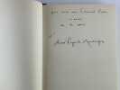 La marge. Envoi autographe sign&eacute; "pour mon ami Edouard Caen / La marge / et le coeur d'APdM". Andr&eacute; Pieyre de MANDIARGUES