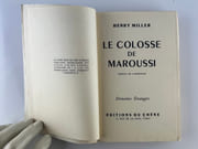 Le colosse de Maroussi. 26e éd. par Henry MILLER - Image 3
