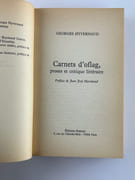 Oeuvres complètes, en 4 volumes. 1 La peau et les os. 2 Le wagon à vaches. 3 Lettre anonyme, nouvelles et autres inédits. 4 Carnets d'oflag, proses et critique littéraire. par Georges HYVERNAUD. Préfaces de Raymon Guérin, Etiemble, Roland Desné, Jean-José Marchand.  - Image 6