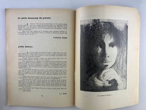 Sortilèges . Numéro double. 3 et 4. Jacques Prévert parmi nous. Textes de Claude Roy, Paul Gilson, Christian Gali, Jean Rousselot, Guy Mercier, ...