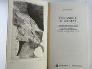 Un scandale au couvent. Edition originale. par Oscar PANIZZA. Préface de Hannes Ruch. Avant-propos et traduction de Jean Bréjoux. Dessins de Carlo Berté. Postface de Hans Hein Ewers.  - Image 1