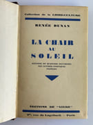 (NATURISME - NUDISME) La chair au soleil. Illustré de quatorze documents des centres gymniques français par Renée DUNAN - Image 1
