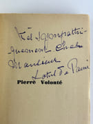 (ESOTERISME - TOTEMISME MAGIQUE) Pierre Volonté. Envoi autographe signé. par L.E.DE PAINI (Elvezia Gazzotti, dite Lotus de Païni). Préface de Paul Bodier. - Image 1