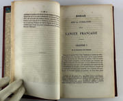 Essai philosophique sur la formation de la langue française. par Edelstand Du Méril (1801-1871, philologue et paléographe français, cousin germain de Jules Barbey d'Aurevilly). - Image 4