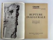 (Surréalisme) CAUSE. Rupture Inaugurale. Déclaration adoptée le 21 Juin 1947 par le groupe en France pour définir son attitude préjudicielle a l'égard de toute politique partisane. JOINT le tract :  " La Cause est entendue " en réponse au précédent.  par André Breton, Sarane Alexandrian, Georges Hénein, Henri Pastoureau  - Image 2