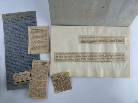 (Surréalisme) CAUSE. Rupture Inaugurale. Déclaration adoptée le 21 Juin 1947 par le groupe en France pour définir son attitude préjudicielle a l'égard ...