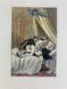 (CURIOSA) 10 figures libres (sur 12) par F&eacute;licien Rops pour illustrer Le Diable au Corps, oeuvre posthume du tr&egrave;s-recommandable docteur Cazzon&eacute; (Andr&eacute; ...