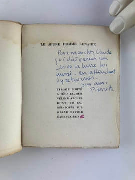Le jeune homme lunaire ( En hommage aux marées d'équinoxe). Pierre BETTENCOURT