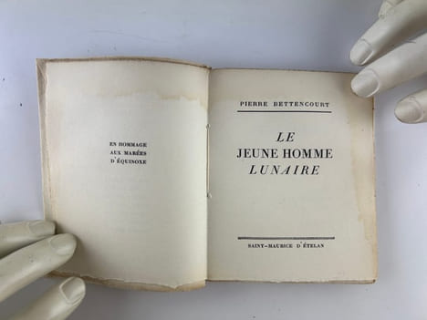 Le jeune homme lunaire ( En hommage aux marées d'équinoxe). Pierre BETTENCOURT