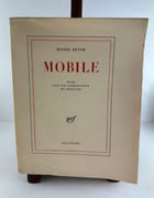 MOBILE. Etude pour une représentation des Etats-Unis. Tirage de tête. Premier papier. Un des 25 exemplaires sur Hollande van Gelder.  par Michel BUTOR - Image 1