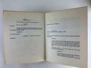 MOBILE. Etude pour une représentation des Etats-Unis. Tirage de tête. Premier papier. Un des 25 exemplaires sur Hollande van Gelder.  par Michel BUTOR - Image 6