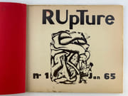(Surréalisme - Revue poétique ) RUpTure  N°1 janvier 1965, N°2 avril 65, N°3 juillet 1965, N°4 1966 par Groupe RUpture : Jean-Pierre Lemaire, Jean-Claude Charbonnel, Monique Charbonel, Pascal Colard - Image 2