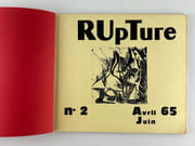 (Surréalisme - Revue poétique ) RUpTure  N°1 janvier 1965, N°2 avril 65, N°3 juillet 1965, N°4 1966 par Groupe RUpture : Jean-Pierre Lemaire, Jean-Claude Charbonnel, Monique Charbonel, Pascal Colard - Image 6