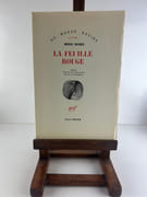 La feuille rouge. Traduit de l'espagnol par M.-E. Coindreau. TIRAGE DE TETE. Un des 26 exemplaires sur vélin pur fil Lafuma Navarre. Seul grand papier. par Miguel DELIBES - Image 1