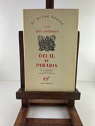 Deuil au paradis. Traduit de l'espagnol par M.-E. Coindreau et préfacé par José Maria Castellet. TIRAGE DE TETE. Un des 41 exemplaires sur vélin pur fil Lafuma Navarre. Seul grand papier. par Juan GOYTISOLO - Image 1