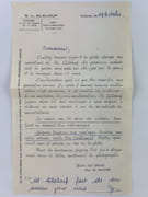 Serge Léon Alalouf. Deux correspondances émanant du secrétariat du célèbre guérisseur toulousain. par Serge Léon Alalouf - Image 2