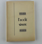 L'Ecclésiaste. Paroles de l'Ecclésiaste, fils de David, roi de Jérusalem. par  - Image 1